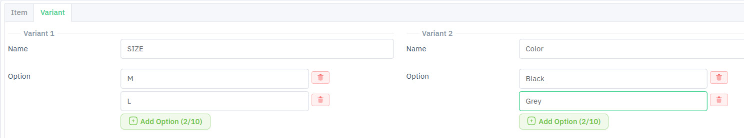 variant-menu